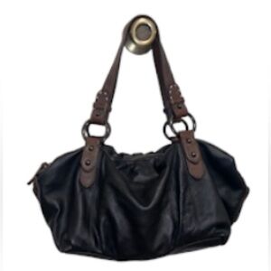 HOBO Black and Brown Satchel